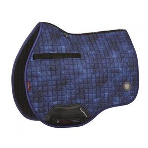 Le Mieux Ink Blue Glacé GP Saddle Pad - Large (horse/full sized)